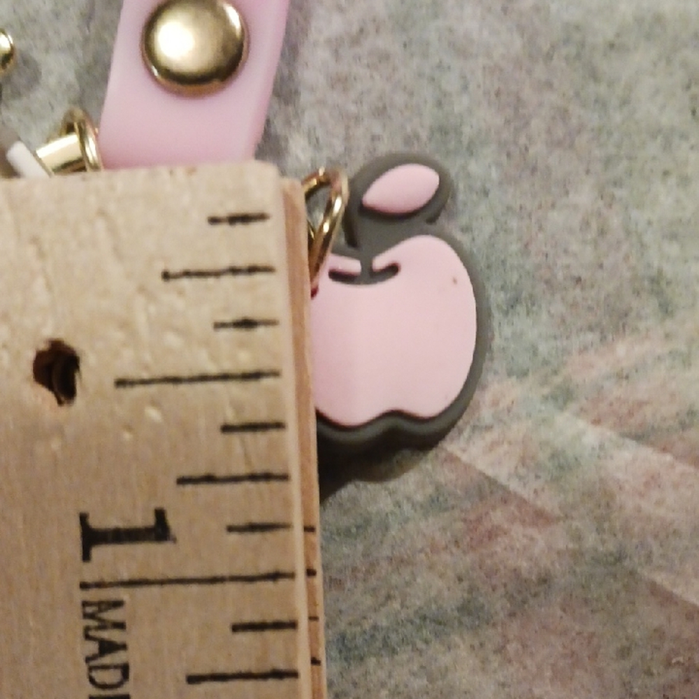 Pink Kitty Keychain with Strap - Picture 4 of 7